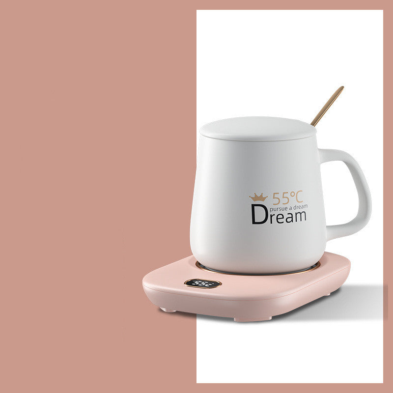 USB Cup Heater Smart Thermostatic Heating Plate 3 Temperature Adjustment Heating Coaster Heater Pad For Tea Coffee Milk Gift Set - Eagles Domain Coffee