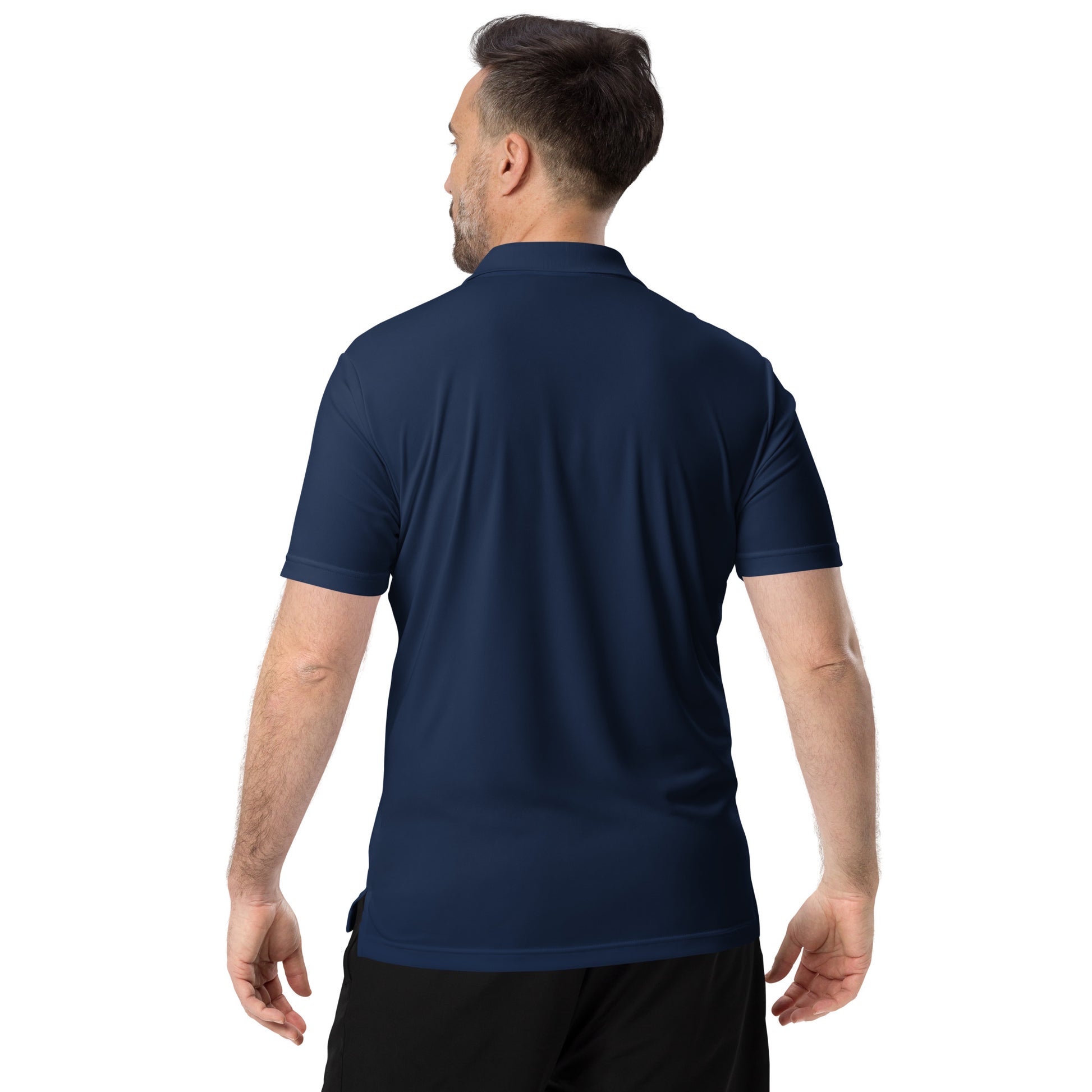 Eagles Domain Coffee Adidas Performance Polo Shirt - Eagles Domain Coffee