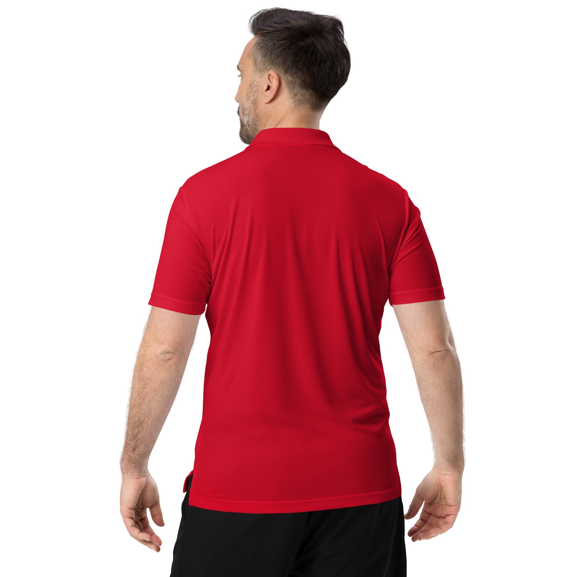Eagles Domain Coffee Adidas Performance Polo Shirt - Eagles Domain Coffee
