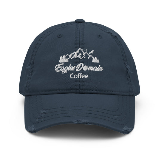 Copy of Eagles Domain Coffee Distressed Dad Hat - Eagles Domain Coffee