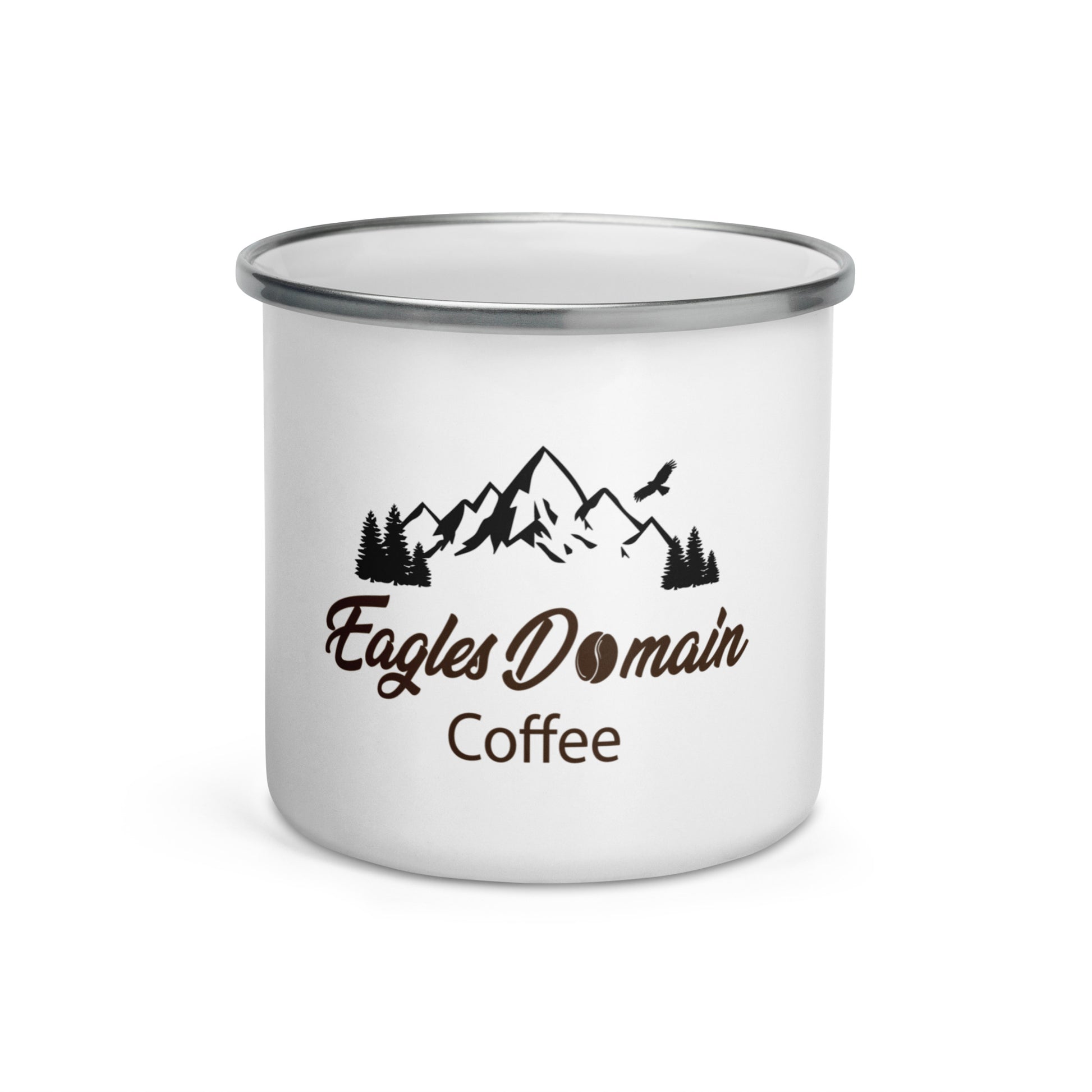 Eagles Domain Coffee Enamel Mug - Eagles Domain Coffee