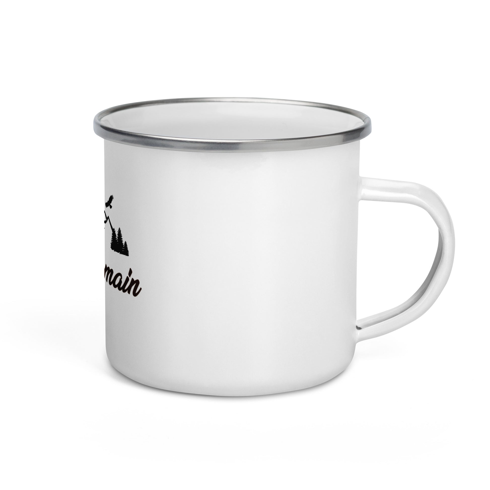 Eagles Domain Coffee Enamel Mug - Eagles Domain Coffee