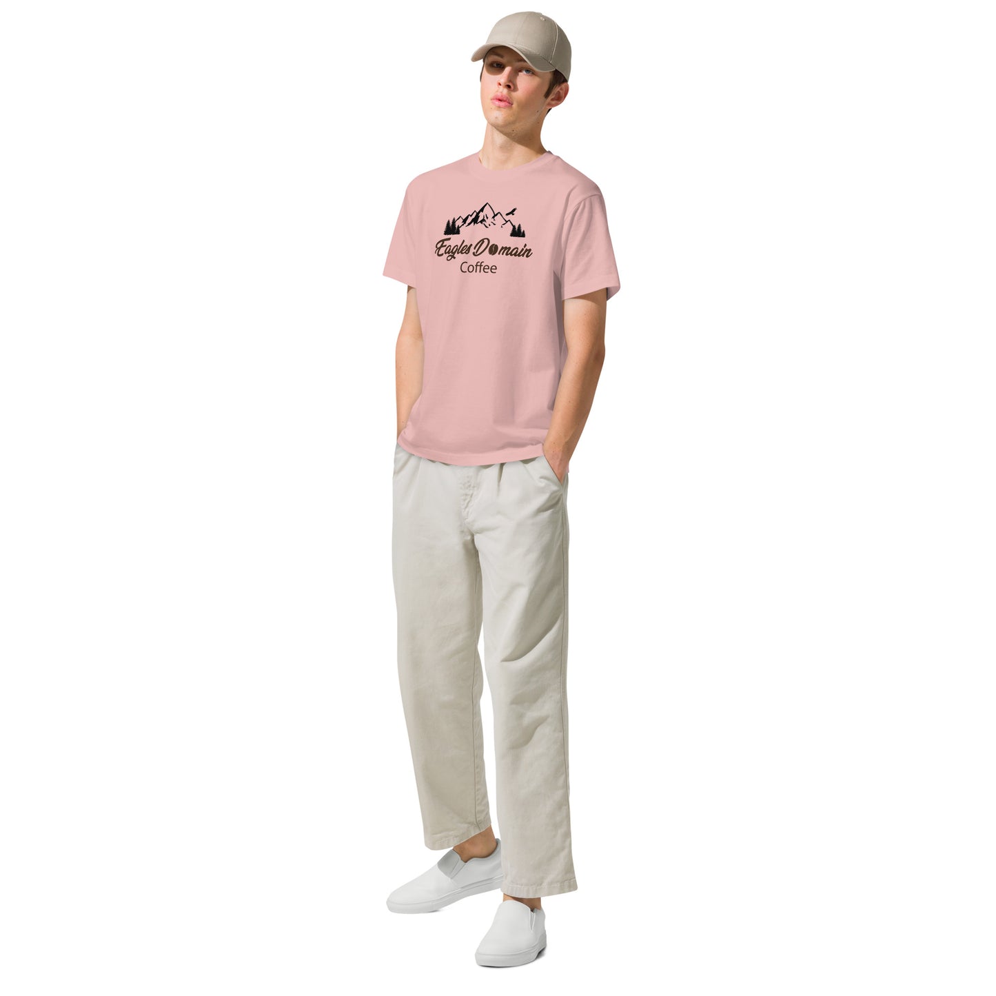 Eagles Domain Coffee Organic Cotton T-Shirt - Eagles Domain Coffee