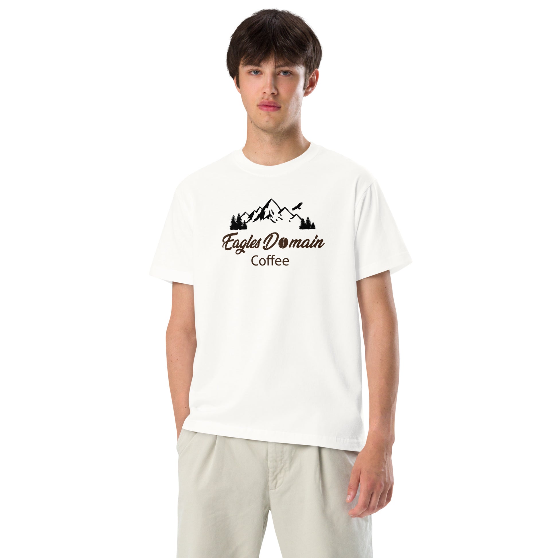 Eagles Domain Coffee Organic Cotton T-Shirt - Eagles Domain Coffee