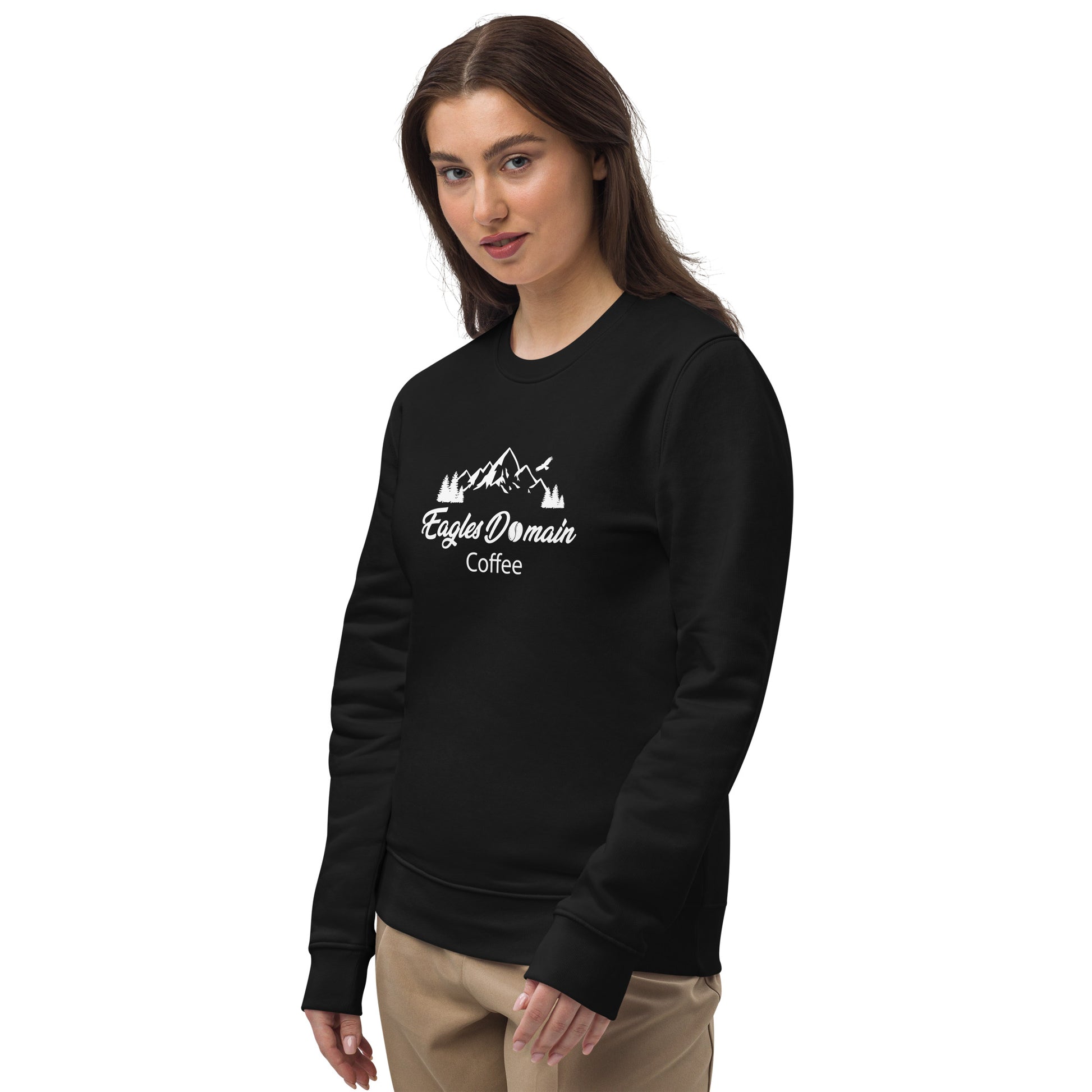 Eagles Domain Coffee Unisex Eco Sweatshirt - Eagles Domain Coffee