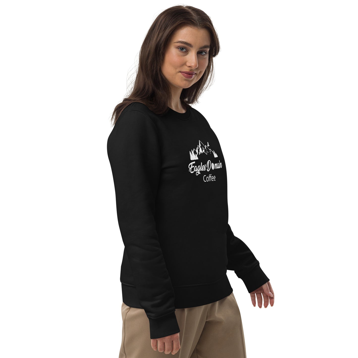 Eagles Domain Coffee Unisex Eco Sweatshirt - Eagles Domain Coffee