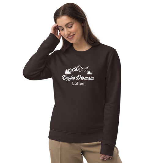 Eagles Domain Coffee Unisex Eco Sweatshirt - Eagles Domain Coffee