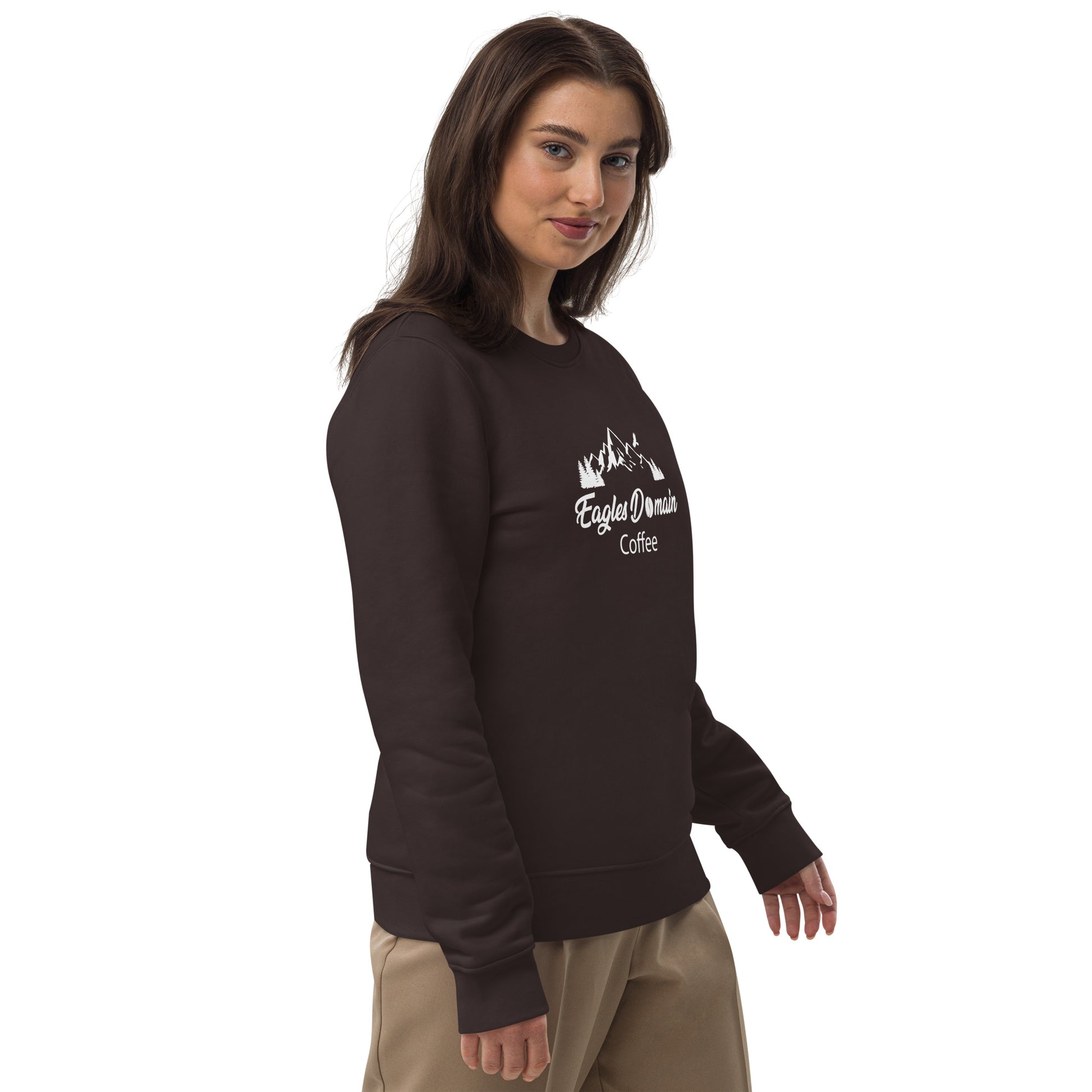 Eagles Domain Coffee Unisex Eco Sweatshirt - Eagles Domain Coffee