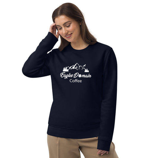 Eagles Domain Coffee Unisex Eco Sweatshirt - Eagles Domain Coffee