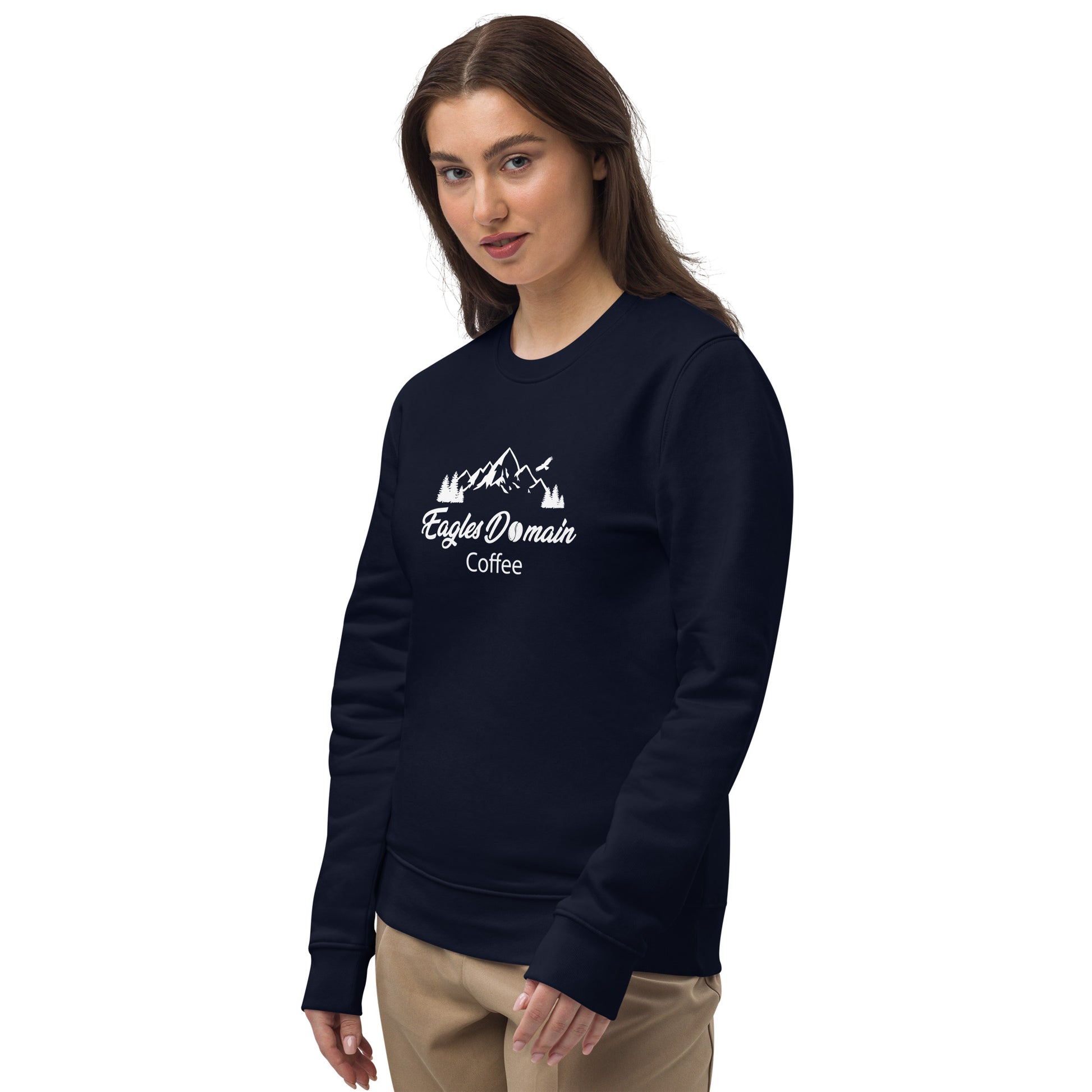 Eagles Domain Coffee Unisex Eco Sweatshirt - Eagles Domain Coffee