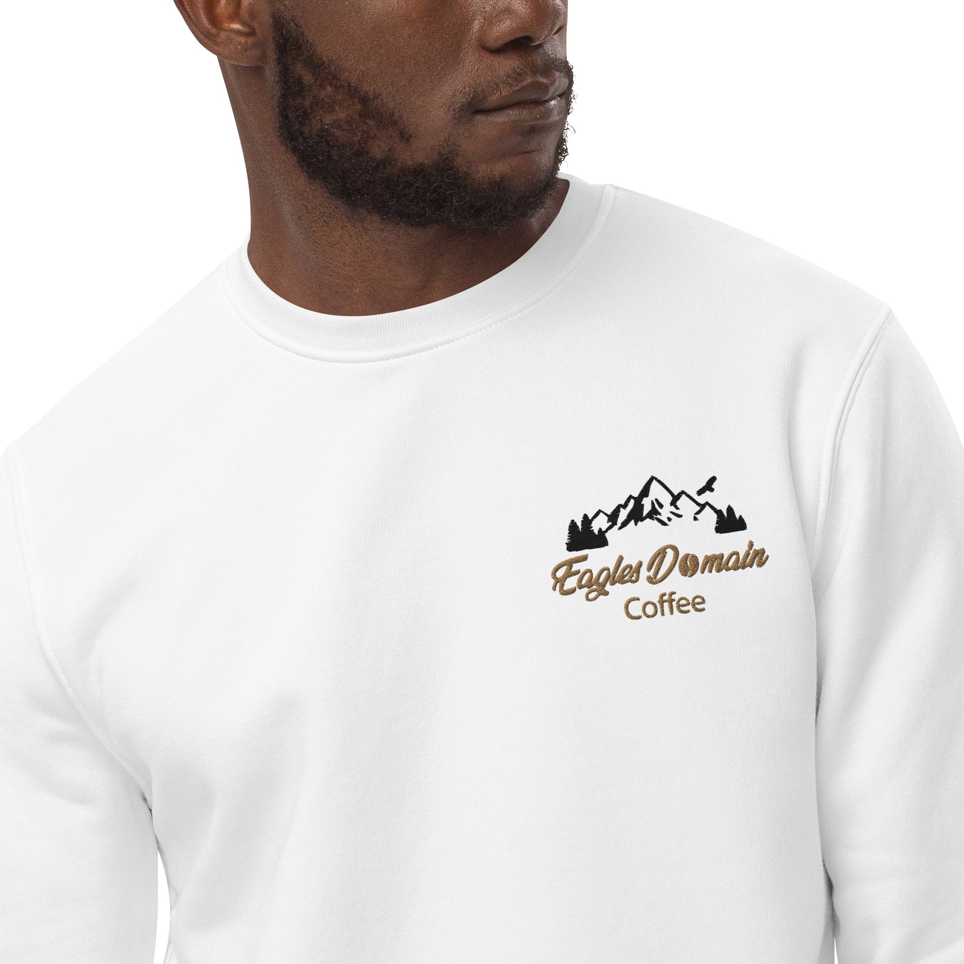 Eagles Domain Coffee Unisex Eco Sweatshirt - Eagles Domain Coffee