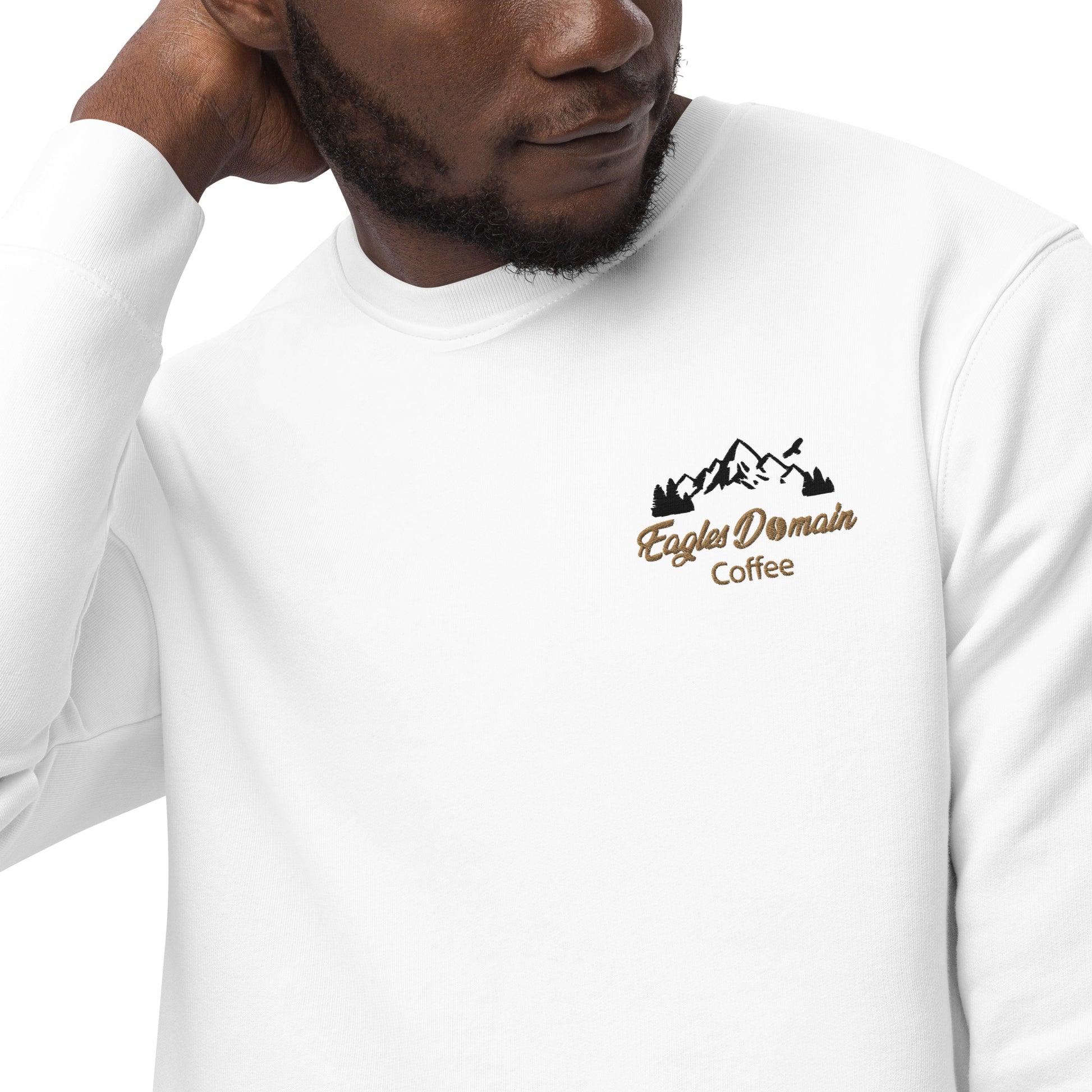 Eagles Domain Coffee Unisex Eco Sweatshirt - Eagles Domain Coffee