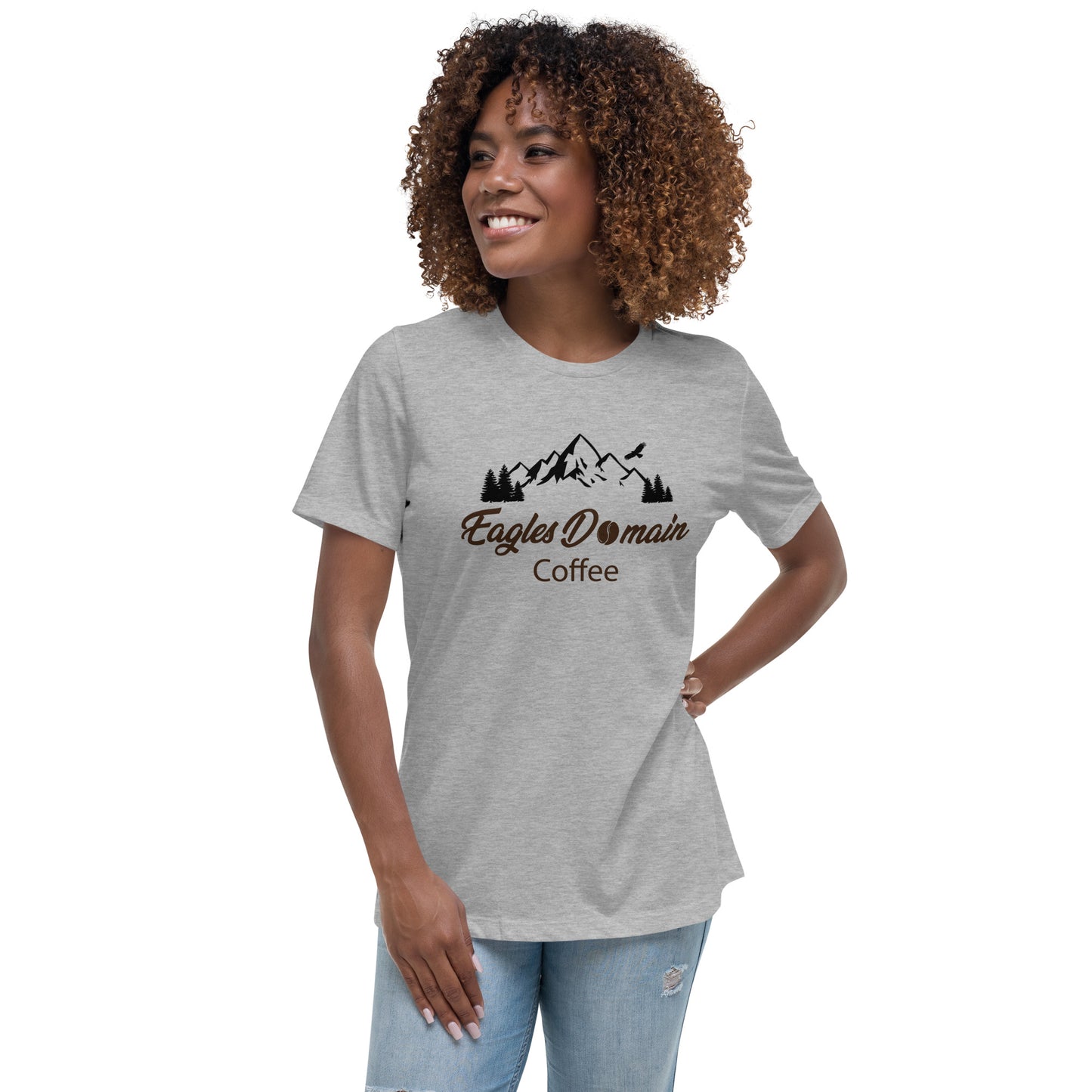 Eagles Domain Coffee Women's Relaxed T-Shirt - Eagles Domain Coffee