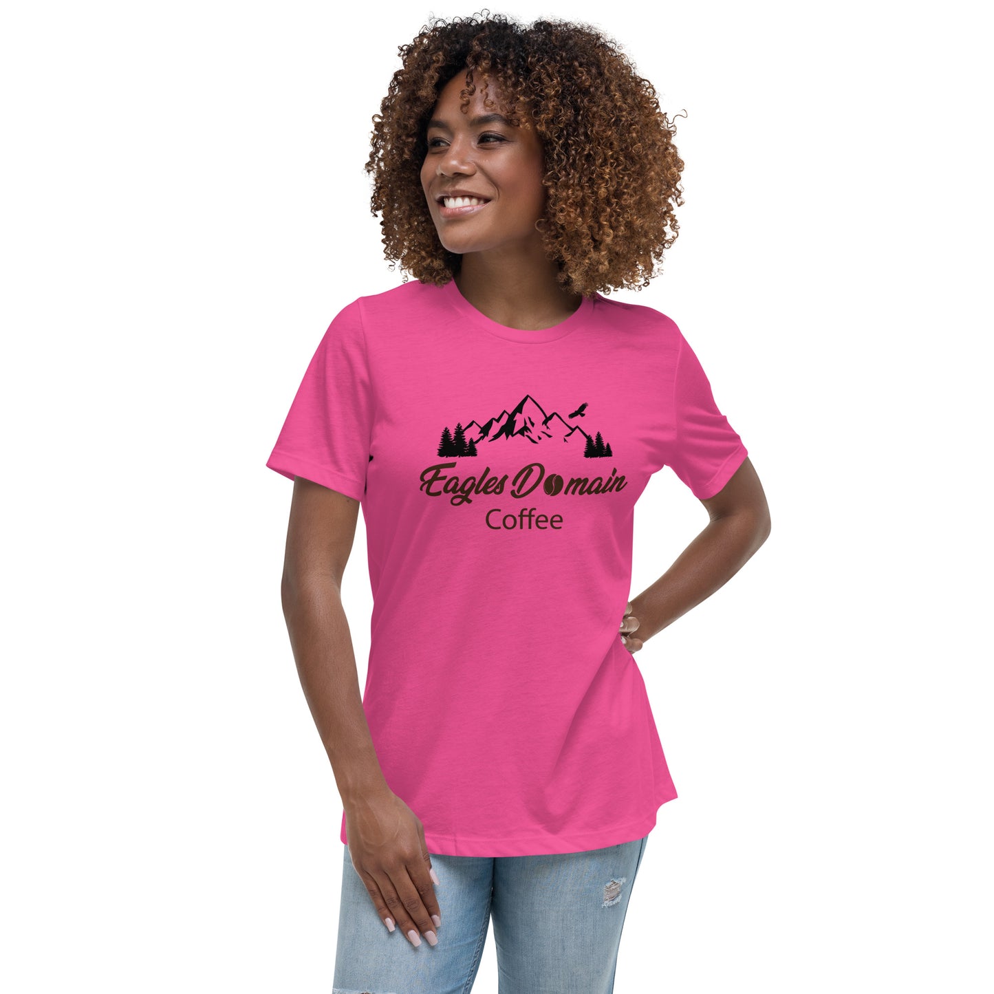 Eagles Domain Coffee Women's Relaxed T-Shirt - Eagles Domain Coffee