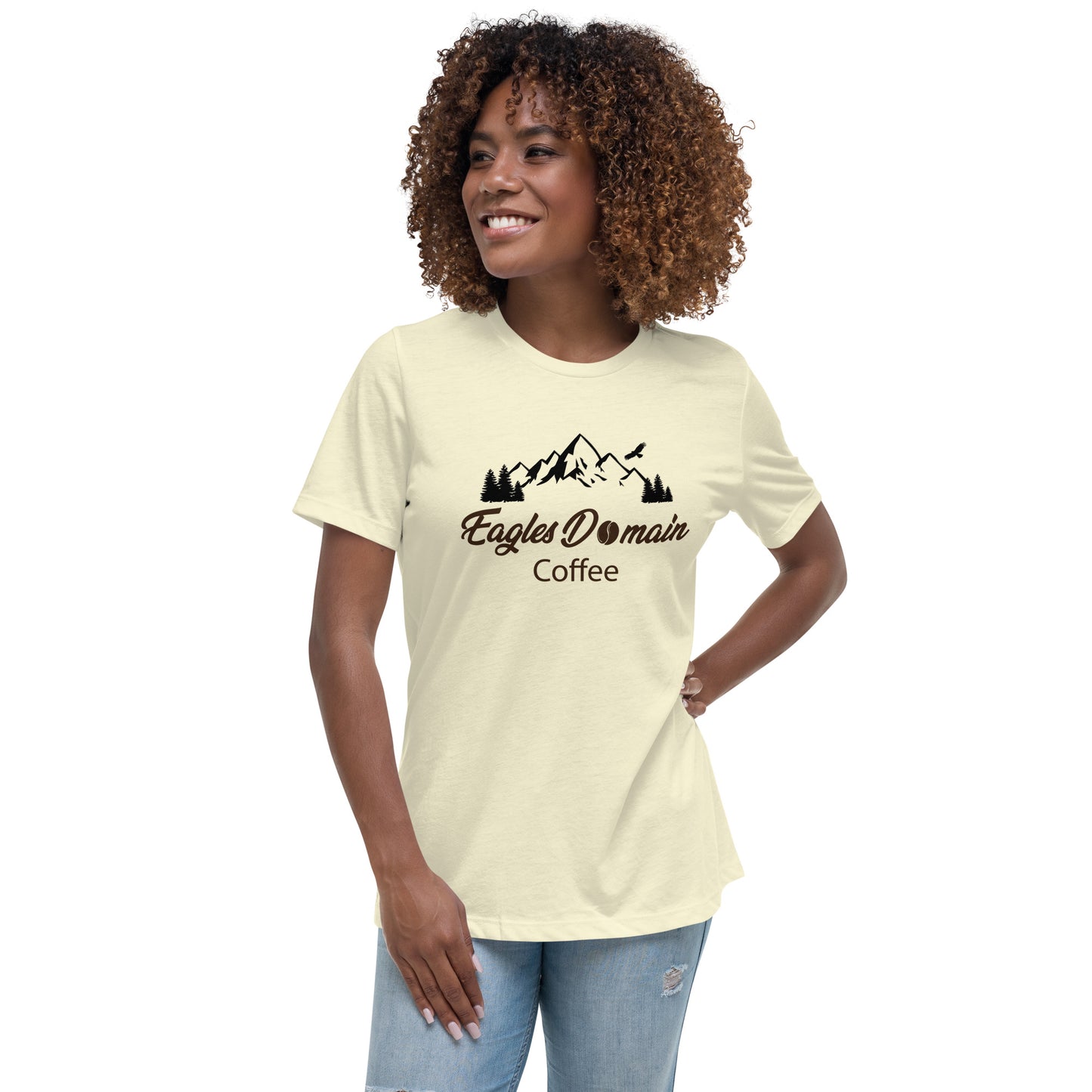 Eagles Domain Coffee Women's Relaxed T-Shirt - Eagles Domain Coffee
