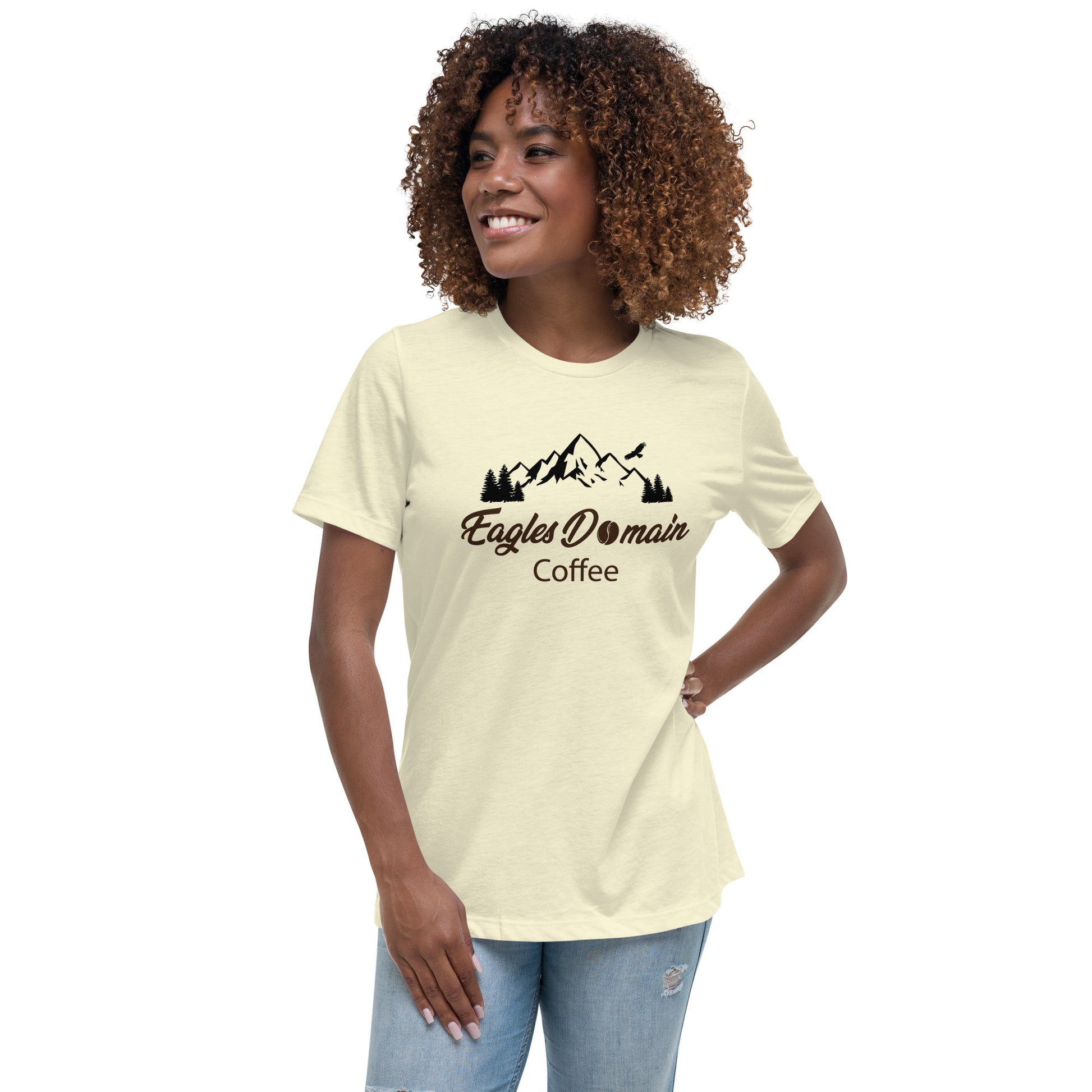 Eagles Domain Coffee Women's Relaxed T-Shirt - Eagles Domain Coffee