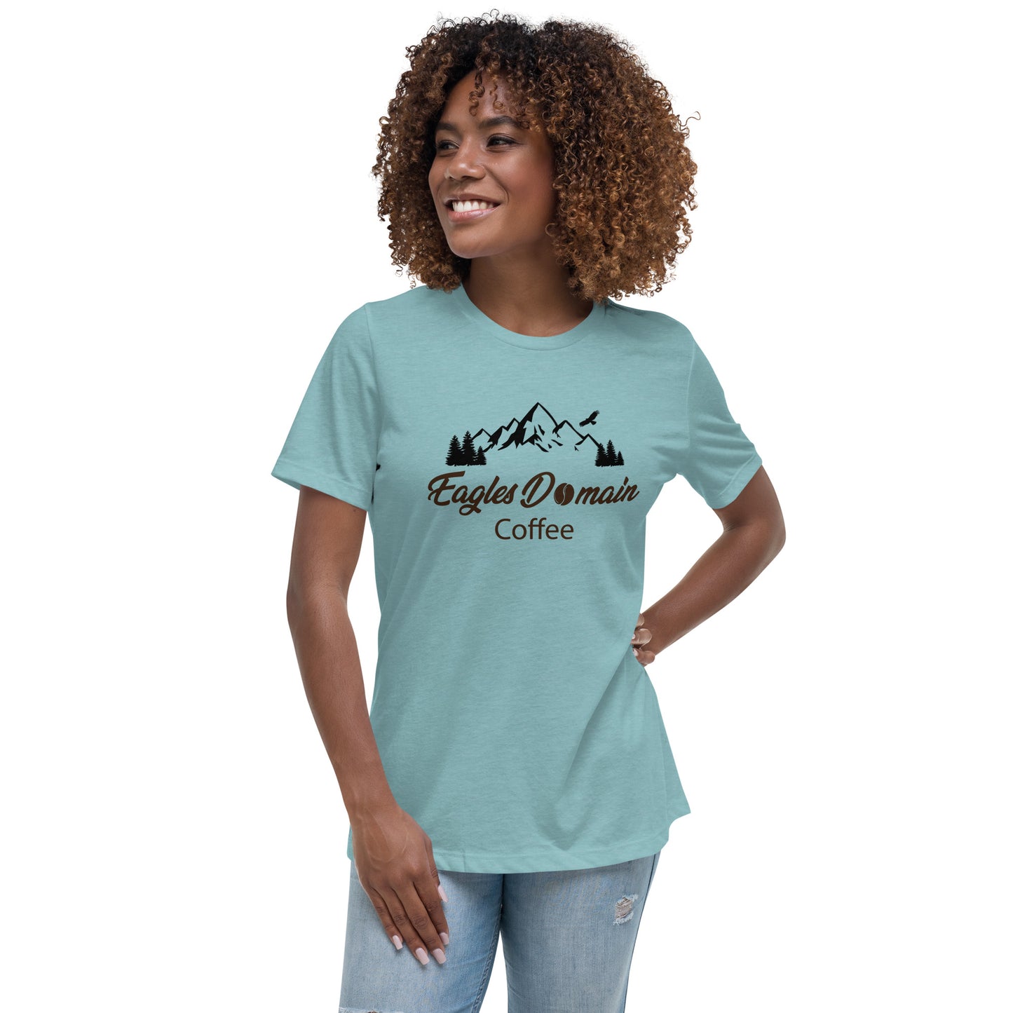 Eagles Domain Coffee Women's Relaxed T-Shirt - Eagles Domain Coffee