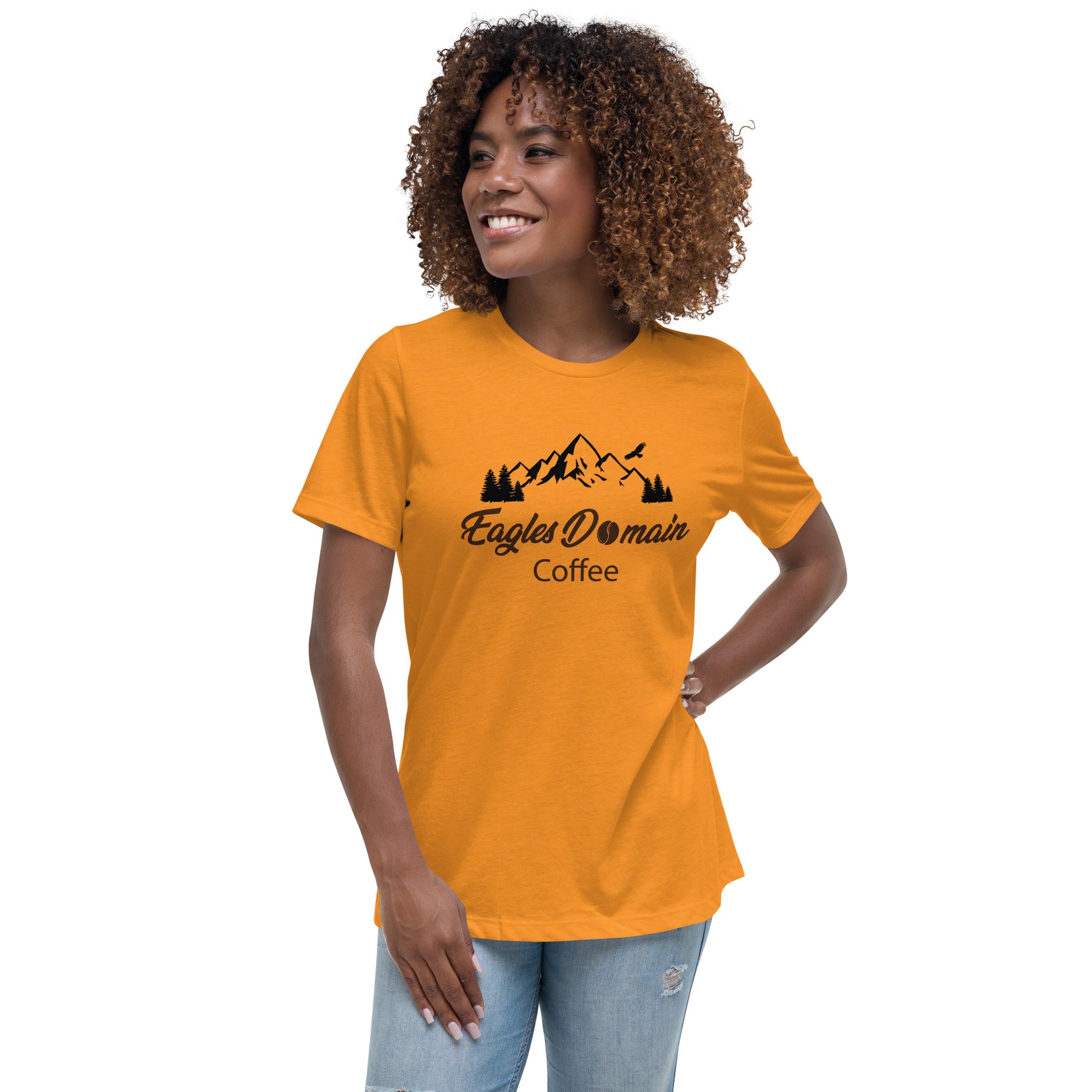 Eagles Domain Coffee Women's Relaxed T-Shirt - Eagles Domain Coffee