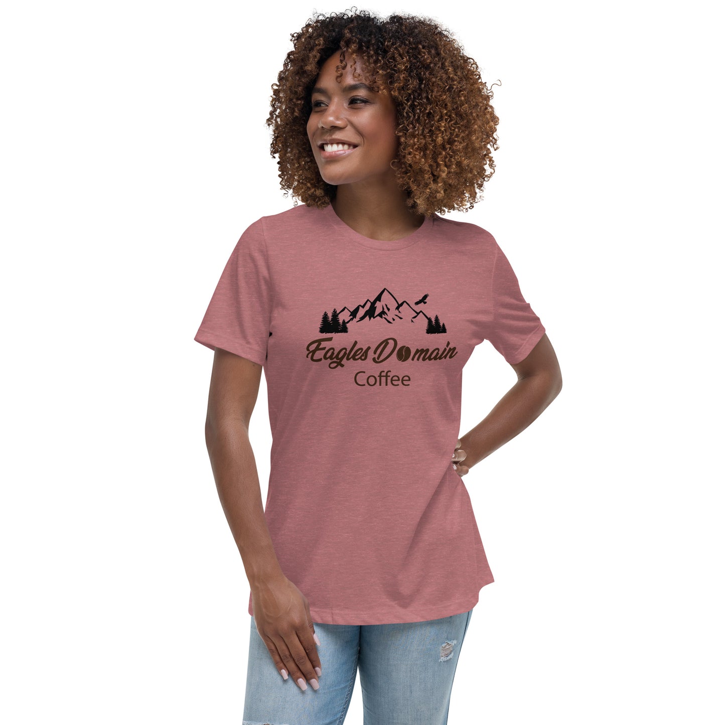 Eagles Domain Coffee Women's Relaxed T-Shirt - Eagles Domain Coffee