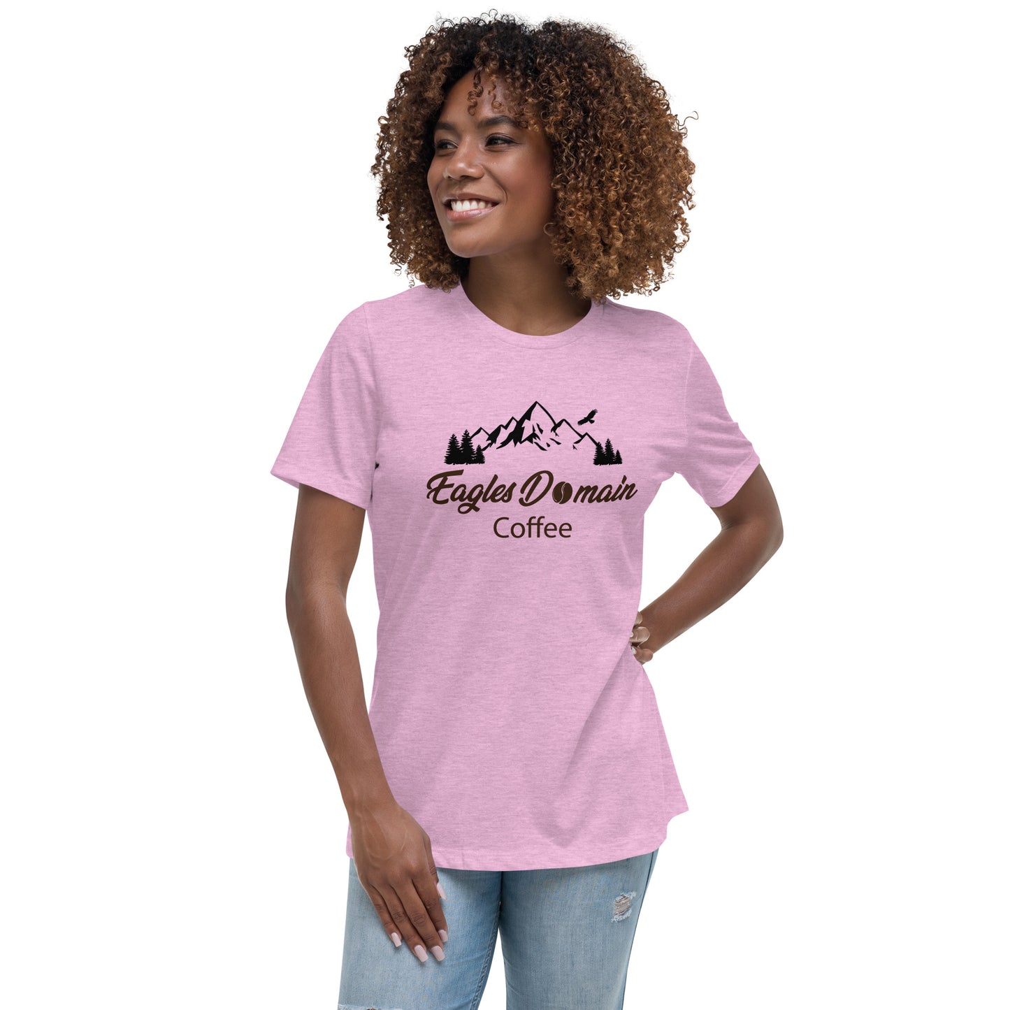 Eagles Domain Coffee Women's Relaxed T-Shirt - Eagles Domain Coffee