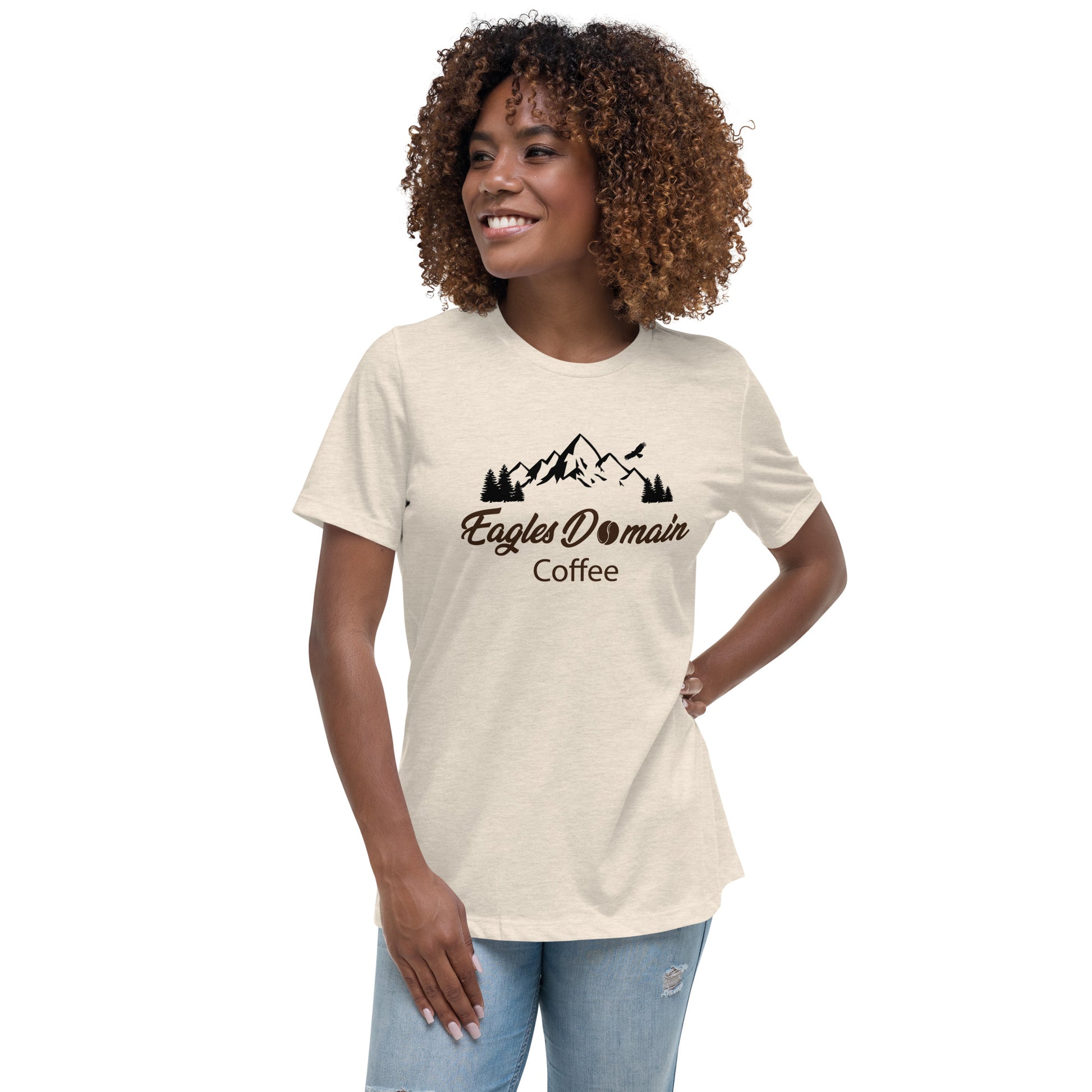 Eagles Domain Coffee Women's Relaxed T-Shirt - Eagles Domain Coffee