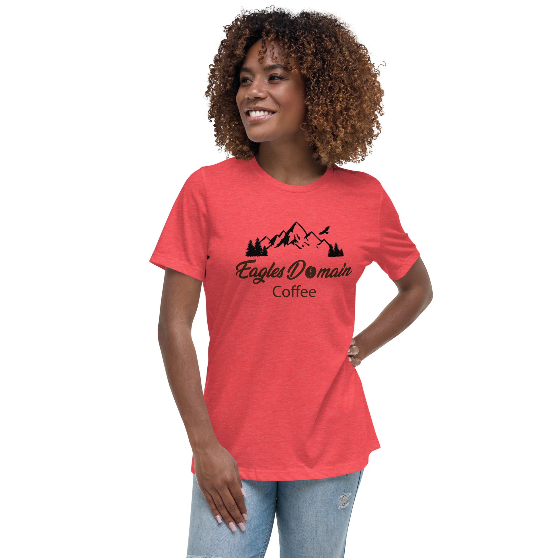 Eagles Domain Coffee Women's Relaxed T-Shirt - Eagles Domain Coffee