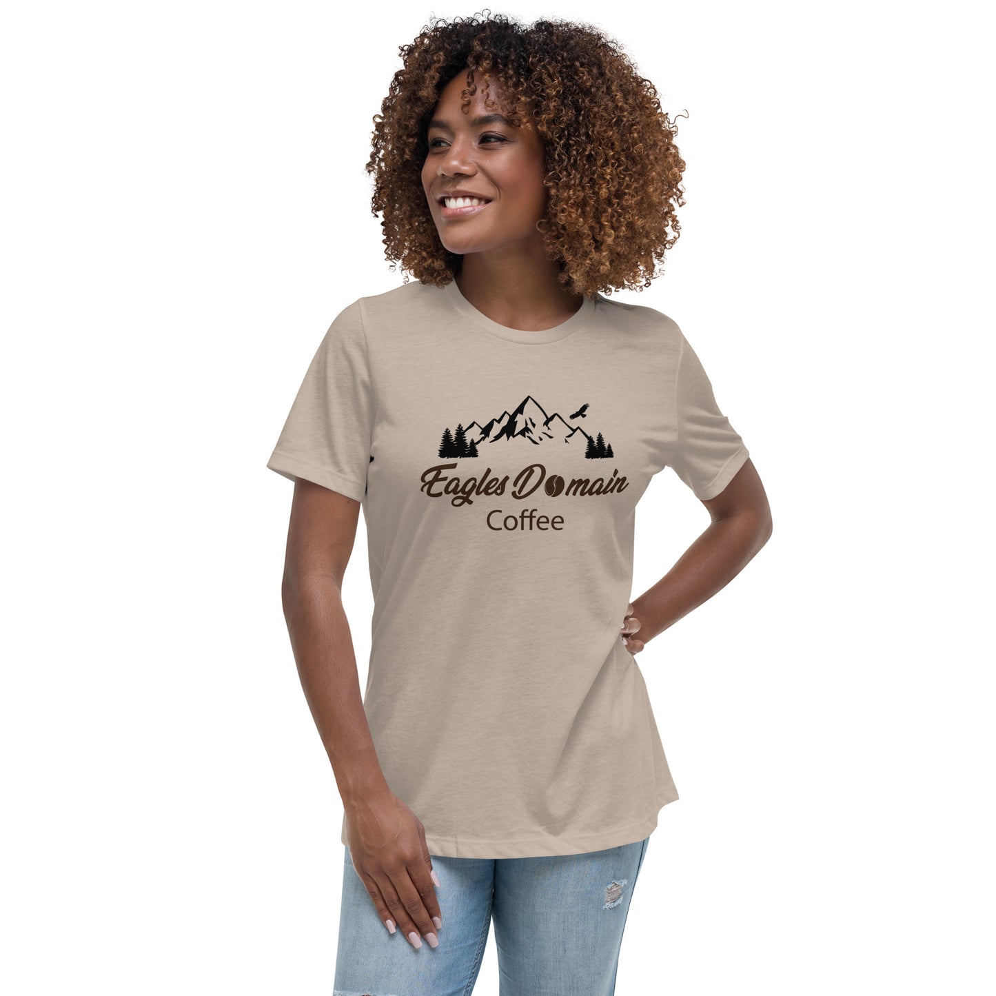 Eagles Domain Coffee Women's Relaxed T-Shirt - Eagles Domain Coffee