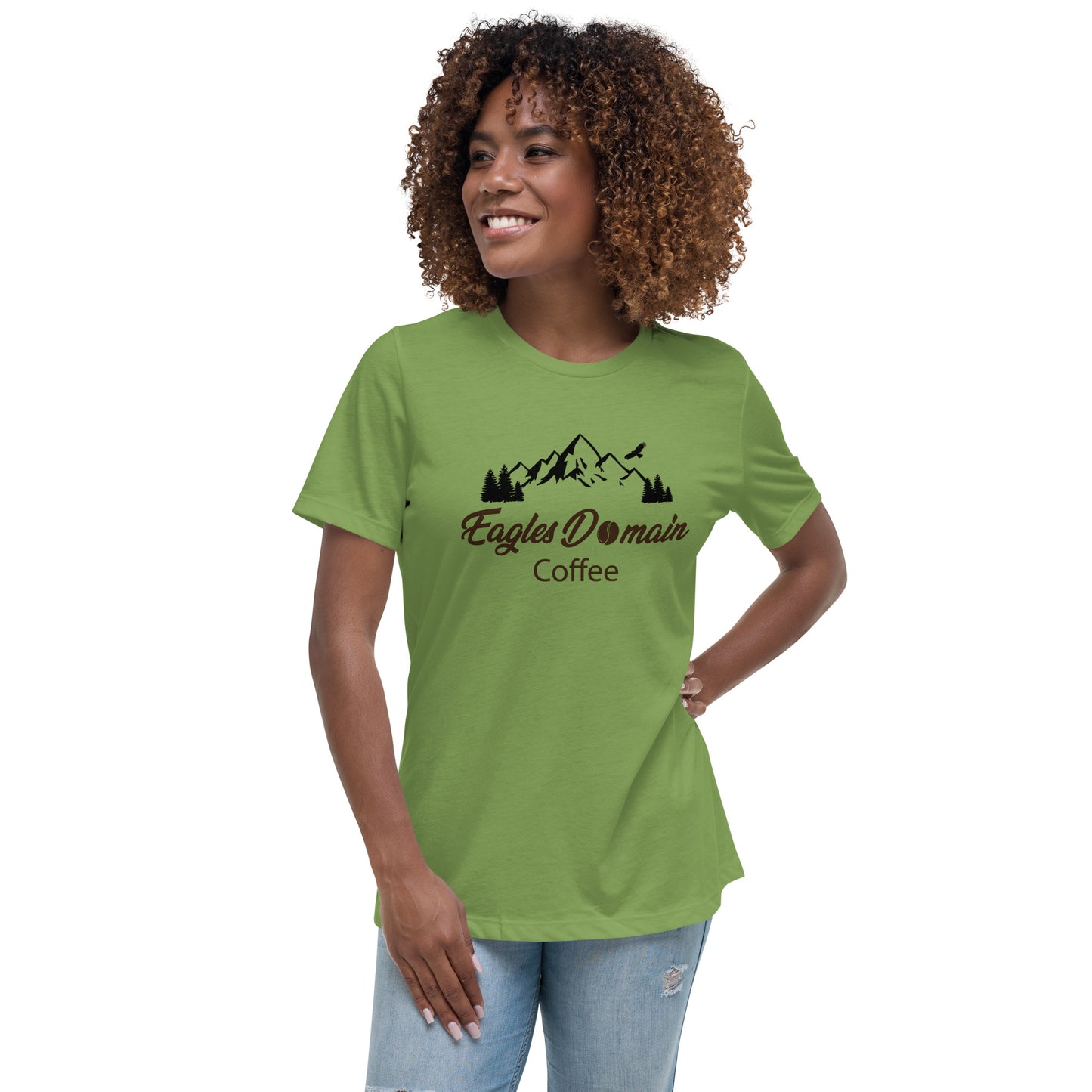 Eagles Domain Coffee Women's Relaxed T-Shirt - Eagles Domain Coffee
