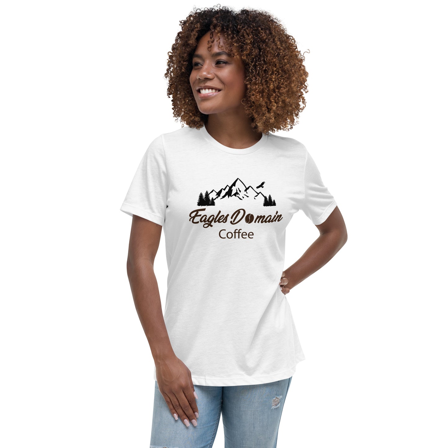 Eagles Domain Coffee Women's Relaxed T-Shirt - Eagles Domain Coffee