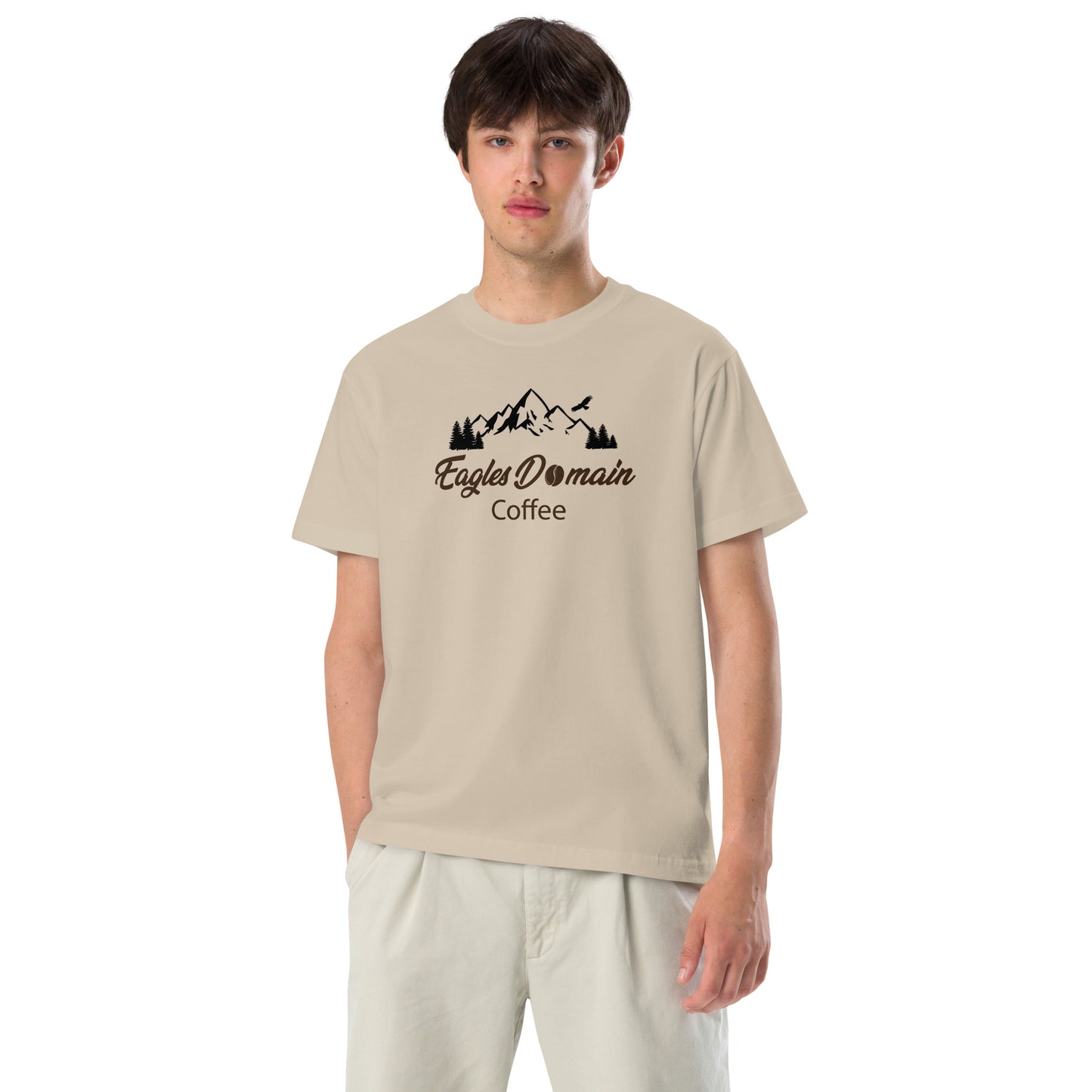 Eagles Domain Coffee Organic Cotton T-Shirt - Eagles Domain Coffee