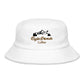 Eagles Domain Coffee Unstructured Terry Cloth Bucket Hat - Eagles Domain Coffee